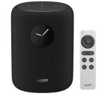 WiiM Sound WiFi Multiroom Smart Speaker - Black - Hi-Res 24bit/192kHz - 100W Peak - AI RoomFit Room Correction - 1.8" Round Touchscreen - WiFi 6E/Ethernet/Bluetooth - 4" Woofer + Dual Tweeters - Voice Remote 2 included