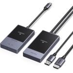 UGREEN UG-35031A Wireless Transmitter and Receiver Type-C to HDMI 1080P60Hz 5G Wi-Fi Transmission or Video and Audio Output from Phone/Computer/MacBook/Camera/TV Box/DVD to TV/Monitor (164FT/50m)