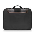 Everki Commute EKF808S18B 18.4" Laptop Sleeve Advanced Memory Foam for Added Protection - Soft Anti-Scratch Inner Lining - Front Stash Pocket - Stow-Away Carrying Handles