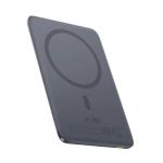 Baseus PicoGo AM41 Ultra-Slim Magnetic Power Bank 5000mAh 20W Space Grey (Includes Simple Braided Cable USB-C to USB-C 60W 30cm Black)