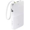 Baseus EnerFill 10000mAh 20W 3-Port Power Bank with Cable & Dispaly -White Input 18W / Output 20W / 18W USB-A / 20W USB-C
