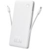 Baseus Airpow 10,000mAh 20W 4-Port Power Bank with Dual Cable - White Input 18W / Output 20W / 18W USB-A x1 / 20W USB-C x2 / 20W Lightning x1