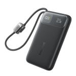 Baseus EnerFill FC11 Digital Display Power Bank withBuilt-In Dual USB-C Cable 20000mAh 22.5W Cosmic Black
