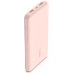 Belkin BoostCharge 10K Power Bank - Pink 10K - 2x 12W USB-A Ports & 1x 15W USB-C Port