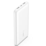Belkin BoostCharge 10K Power Bank - White 2x 12W USB-A Ports - 1x 15W USB-C Port