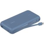 Belkin BoostCharge 20K  PD30W Power Bank (Blue) with Intergrated  USB-C Cable