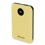 Bonelk Fashion Power bank LED display PD20W 10000mAh (Yellow)