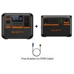 Bluetti AC70P + B80P Bundle with free Aviation to XT60 Cable Capacity 1670WH in total (2000w Power Lifting Mode) 0-80% Capacity in 45 Mins 905w Turbo Charging. Seamless ups in 20ms