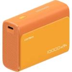 CUKTECH CP13 10000mAh Fast Charging Power Bank - Max 30W Output - Orange Credit Card Size - Super Lightweight (195g) - Supports Apple & Samsung Smart Phones Fast Charging - Dual Port (USB-C & USB-A) - 30W Bidirectional Fast Charge