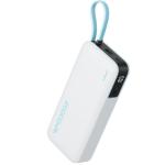 CUKTECH CP25 20000mAh Power Bank -White - Built-in USB-C cable - Max 55W Output - Support Apple iPhone, Xiaomi & Samsung 45W Super Fast Charging -
