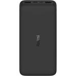 Xiaomi Redmi 20000mAh 18W Fast Charge Power Bank - Black Up to 18W Fast Charging - Support Samsung & Xiaomi Fast Charging - Dual USB Outputs - 12 Layers of Advanced Chip Protection