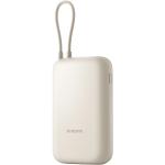 Xiaomi 10000mAh Power Bank - Tan (Integrated USB-C Cable) - Up to 30W Output - Support iPhone / Samsung / Xiaomi Smart Phone Fast Charging - Total Three Outputs - 9 Layers of Safety Protection