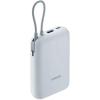 Xiaomi 10000mAh Power Bank - Ice Blue (Integrated USB-C Cable) - Up to 30W Output - Support iPhone / Samsung / Xiaomi Smart Phone Fast Charging - Total Three Outputs - 9 Layers of Safety Protection Xiaomi 10000mAh Power Bank - Ice Blue (Integrated USB-C Cable) - Up to 30W Output - Support iPhone / Samsung / Xiaomi Smart Phone Fast Charging - Total Three Outputs - 9 Layers of Safety Protection