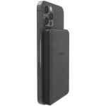 Mophie 5000mAh Magnetic Wireless Charging Power Bank - Black Compact Lightweight Design - Compatible with Apple MagSafe Charging & Qi Wireless Charging - Snap Adapter Included for non-MagSafe Devices
