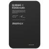 Momax Q.Mag X 5000mAh Magnetic Wireless Power Bank - Black MagSafe Compatible - Super Slim (8.3mm) - 20W PD Fast Charging & Up to 15W Wireless Charging - Charge up to 2 Devices Simultaneously Momax Q.Mag X 5000mAh Magnetic Wireless Power Bank - Black MagSafe Compatible - Super Slim (8.3mm) - 20W PD Fast Charging & Up to 15W Wireless Charging - Charge up to 2 Devices Simultaneously