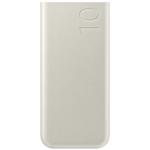 Samsung 10000mAh 25W Fast Charging Power Bank - Beige - Slim Design - 25W Fast Charging Samsung Galaxy Phones & Tablets - Support iPhone 20W PD Fast Chaging