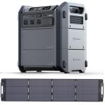 Segway Cube 2000A+ 200w Solar Panel, Power Station Capacity 2048WH, 3 X AC Output 2200W, DC Output 384W, 2* 100w USB-C, Max Input 2050W, 800W Solar Input, Expandable To 5Kwh