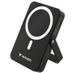 Verbatim Power Bank Magnetic Wireless 10,000mAh with Stand - Black