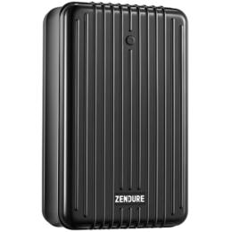 Zendure SuperTank 26800mAh 138W Max 100W PD USB-C Port Portable Power Bank - Black 4x USB Ports - Max 138W - 5A Output - LED Display - 100W + 60W + 18W + 15W Charge 4 IT Devices at Once - Max Airline Safe Battery Capacity Approved By TSA /