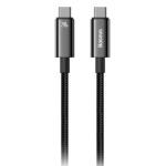 Baseus Tungsten Gold CAWJ040001 240W USB-C Cable - 1m - Black Fast Charging - Data Transfer