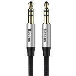 Baseus Yiven CAM30-CS1 3.5mm Audio Cable - 1.5m - Silver + Black Male to Male