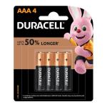 Duracell Coppertop Alkaline AAA Battery - Pack of 4