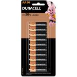 Duracell Coppertop Alkaline AA Battery Pack of 10