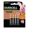 Duracell 2545227 AAA Rechargeable Battery - Pack of 4 Ultra AAA Rechargeable Batteries 900 mAh Duracell 2545227 AAA Rechargeable Battery - Pack of 4 Ultra AAA Rechargeable Batteries 900 mAh