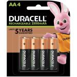 Duracell DURGT5632  AA Rechargeable Battery (2500 Mah) Pack of 4