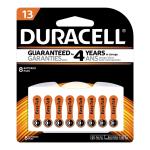 Duracell Hearing Aid 13 Battery - Pack of 8