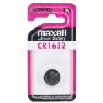 Maxell MXCR1632-X1 Lithium Battery CR1632 3V Coin Cell 1 Each