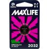 Maxlife CR2032 BAT2032 3V Lithium Button Cell battery