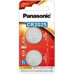 Panasonic CR-2025PT/2B Battery 3V Lithium 2025 PK2