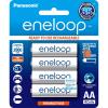 Panasonic BK-3MCCE/4BA Eneloop Rechargeable AA 4pk NiMH 1.2V batteries retail pack Pre-charged