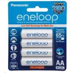 Panasonic BK-3MCCE/4BA Eneloop Rechargeable AA 4pk NiMH 1.2V batteries retail pack Pre-charged