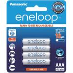 Panasonic BK-4MCCE/4BA Eneloop NiMH Rechargeable AAA - 4pk Retail Pack BK-4MCCE/4BA