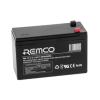REMCO RM12-7.2 12 Volt battery, Standby Stationary 7.5Ahr, with T2 terminal typeconnector,LxWxH150x65x95 cm