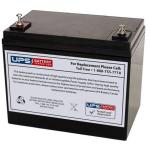 REMCO RM12-75 12 Volt battery, Standby Stationary    80.2Ahr, with T11 terminal type connector,LxWxH260x170x210 cm