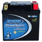 SUPER START LFP14AHQ-BS MOTORCYCLE AND POWERSPORTS LITHIUM ION PHOSPHATE BATTERY 12V 290CCA BYSSBHIGH PERFORMANCE