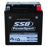 SUPER START RB10L-A2 MOTORCYCLE AND POWERSPORTS BATTERY (YB10L-A2) AGM 12V 10AH 235CCA BY SSB HIGHPERFORMANCE