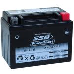 SUPER START RB4L-B MOTORCYCLE AND POWERSPORTS BATTERY (YB4L-B) AGM 12V 4AH 105CCA BY SSB HIGHPERFORMANCE