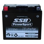 SUPER START RT12B-4 MOTORCYCLE AND POWERSPORTS BATTERY (YT12B-4) AGM 12V 1AH 260CCA BY SSB HIGHPERFORMANCE