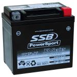 SUPER START RTX5L-BS MOTORCYCLE AND POWERSPORTS BATTERY (YTX5L-BS) AGM 12V 6AH 195CCA BY SSB HIGHPERFORMANCE
