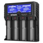 XTAR DRAGON VP4L Plus 4-Slot Smart Battery Charger and Battery Doctor
