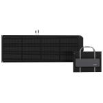 Zlos 160W Portable Solar Panel Foldable waterproof Solar Charger With High Efficiency Module Power Backup for Outdoor Van Camping off Grid Outdoor Camping,