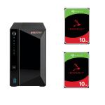Asustor Drivestor 2 Pro AS3302T v2 2 - Bay NAS With 2x 10 TB NAS HDD Bundle