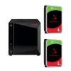 Asustor Nimbustor 4 Gen2 AS5404T 4-Bay NAS With 2x 4TB NAS HDD Bundle
