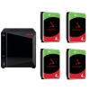 Asustor Nimbustor 4 Gen2 AS5404T 4-Bay NAS with 4x 4TB NAS HDD Bundle