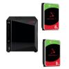 Asustor Nimbustor 4 Gen2 AS5404T 4-Bay NAS With 2x 8TB NAS HDD Bundle Asustor Nimbustor 4 Gen2 AS5404T 4-Bay NAS With 2x 8TB NAS HDD Bundle