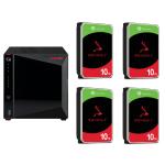 Asustor Nimbustor 4 Gen2 AS5404T 4-Bay NAS With 4x 10TB NAS HDD Bundle